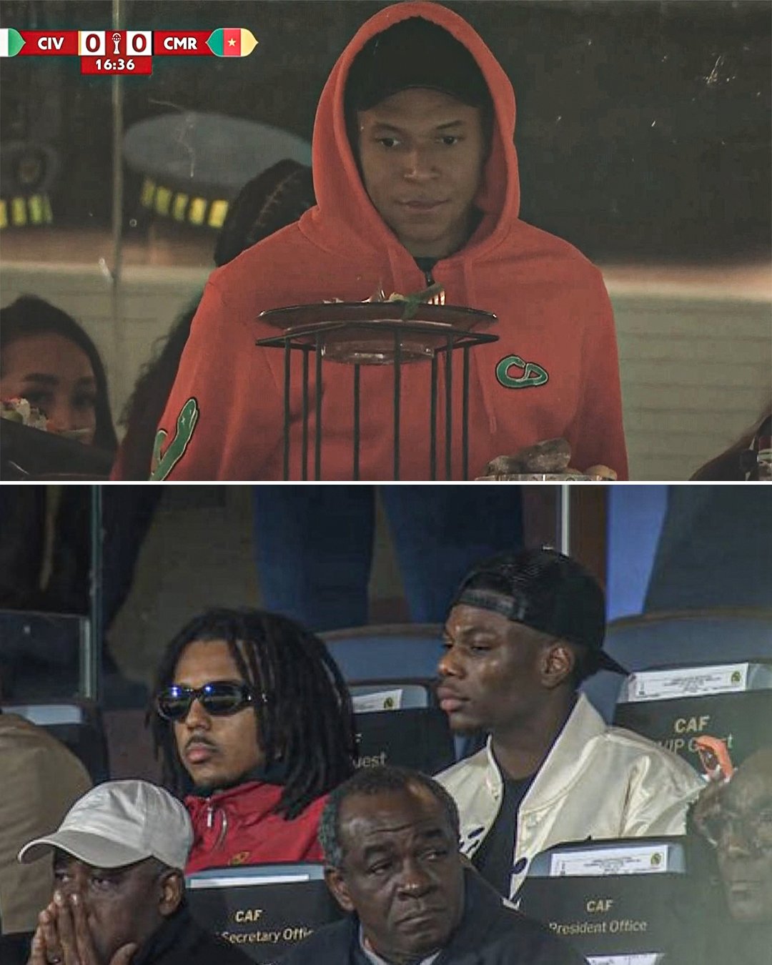 کیلیان امباپه - اورلین شوامنی - ژول کونده - جام ملت های آفریقا ۲۰۲۵