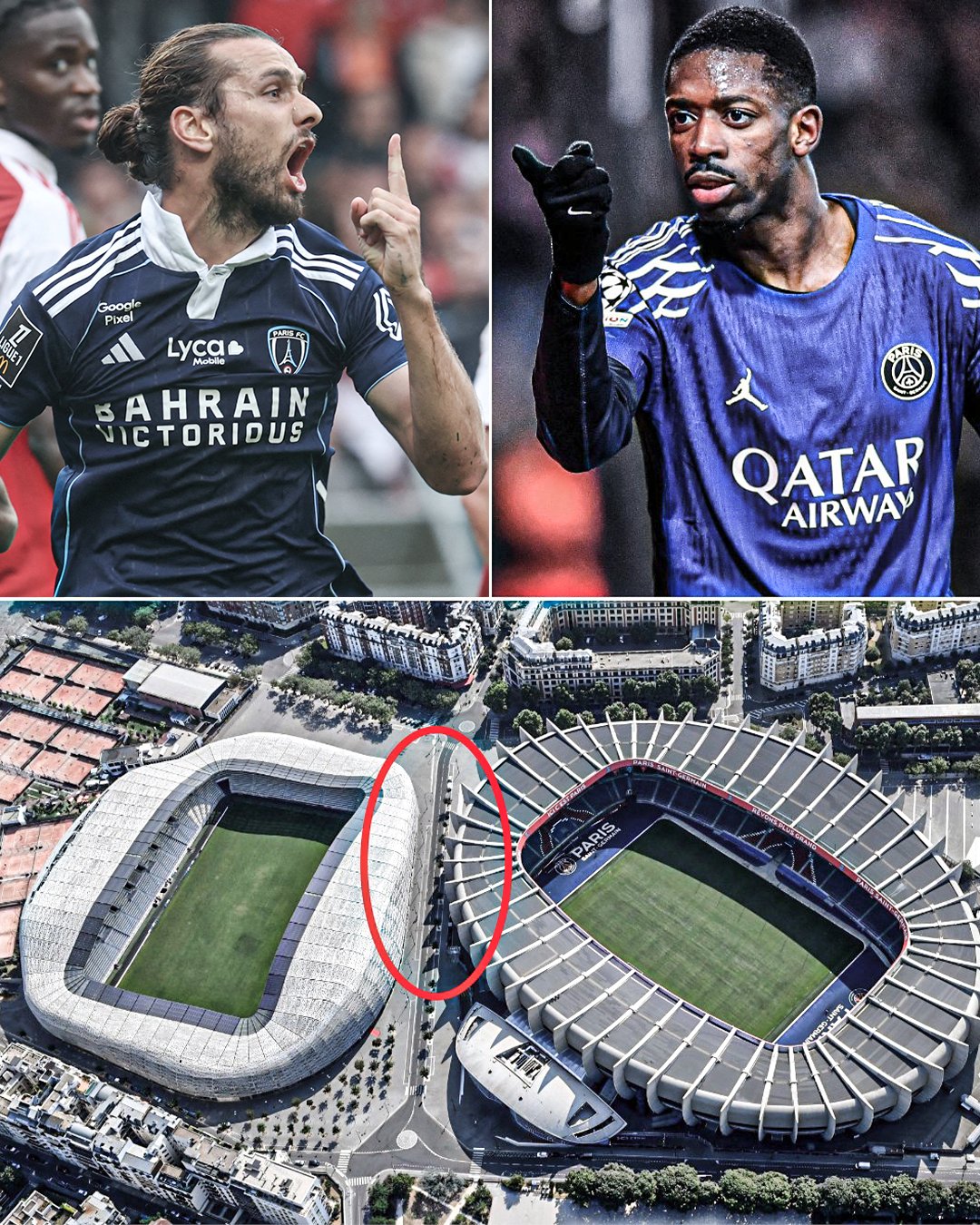 پاری سن ژرمن و پاریس اف سی