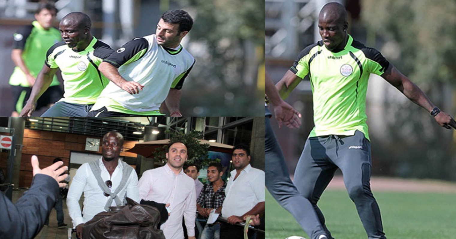 استفان آپیا در تمرینات پرسپولیس