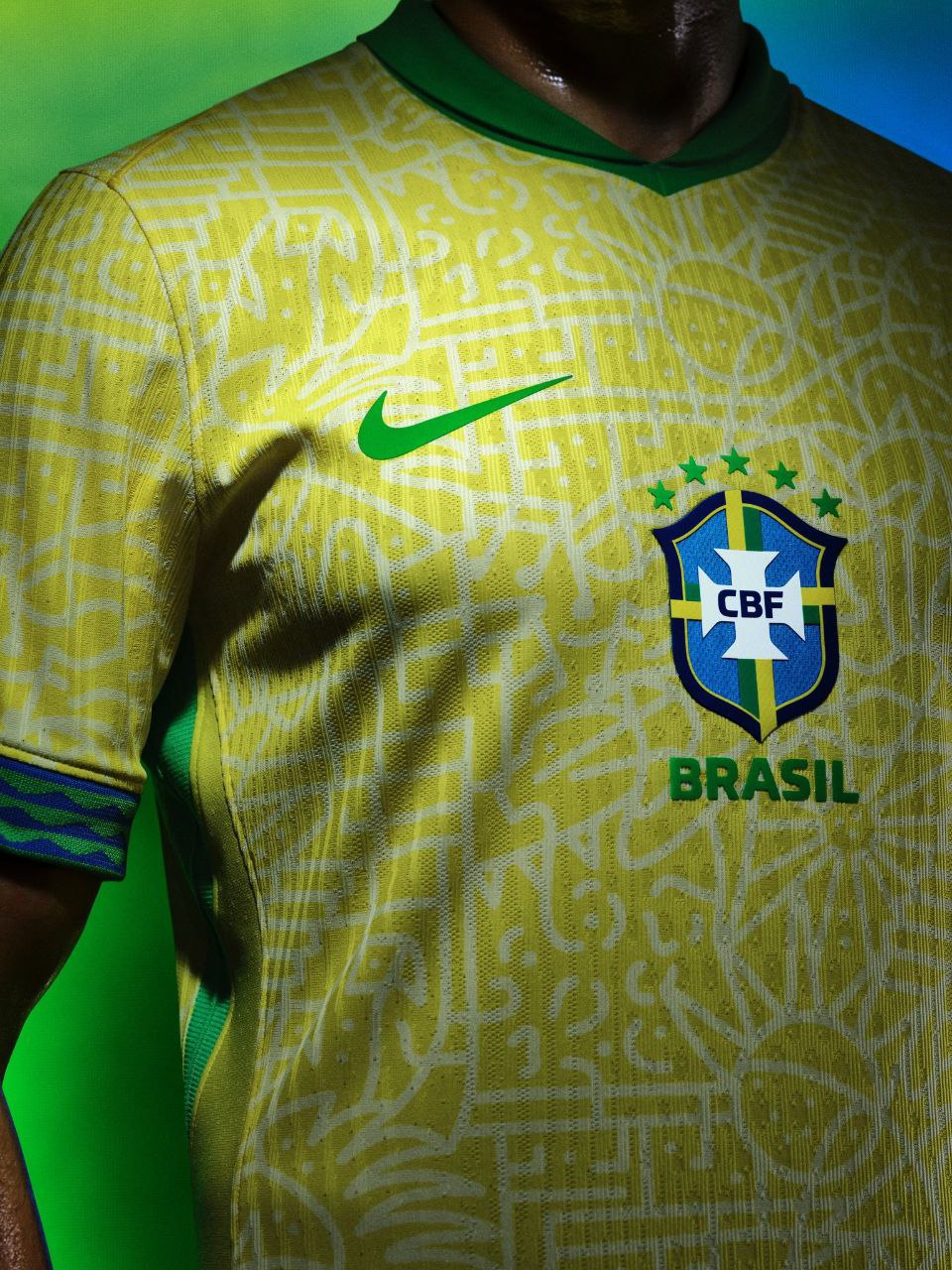 رونمایی از پیراهن‌های برزیل برای کوپا آمریکا 