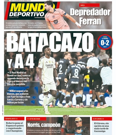 موندو دپورتیوو - 8 دسامبر 2025
