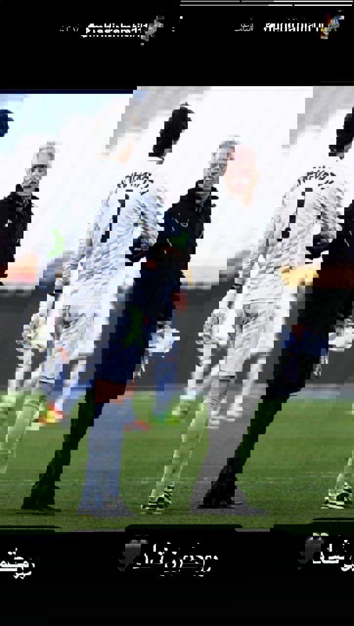 عکس از استوری سیدمهدی رحمتی برای منصور پورحیدری