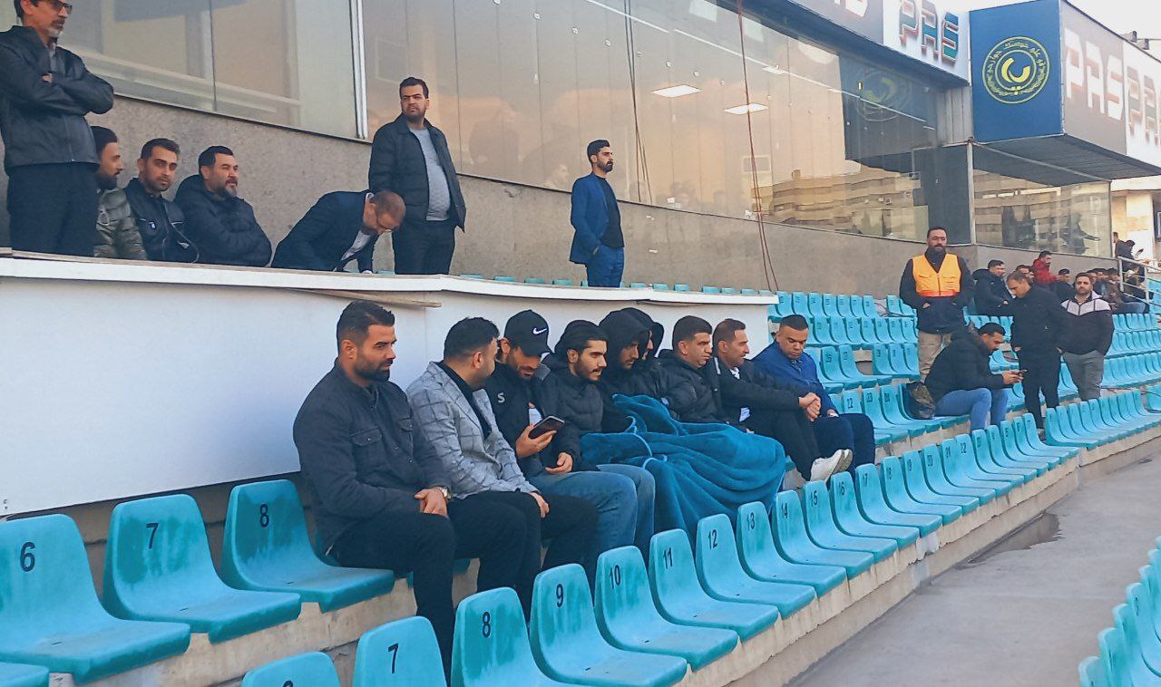 عکس از حسین ابرقویی در ورزشگاه دستگردی