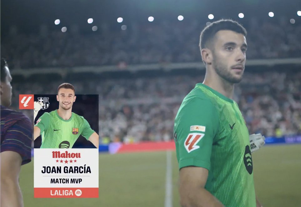 رونمایی از تنها بازیکن درخشان بارسلونا در بازی با رایو وایکانو 