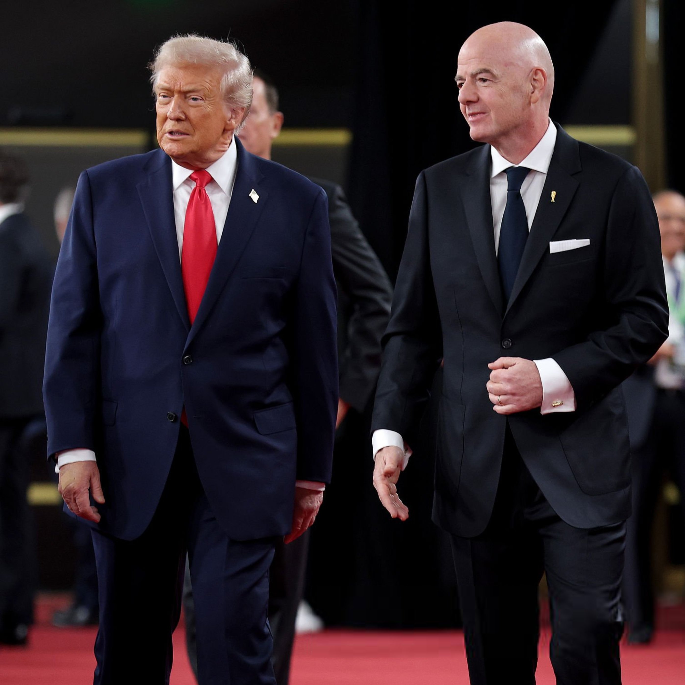 دونالد ترامپ به مراسم قرعه‌کشی جام جهانی ۲۰۲۶ رسید 