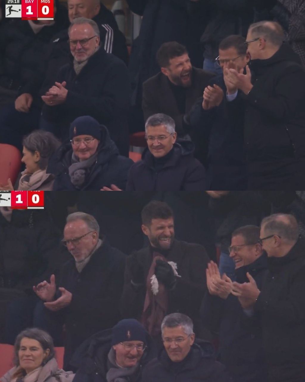 واکنش بامزه توماس مولر به گل پدیده بایرن مونیخ 