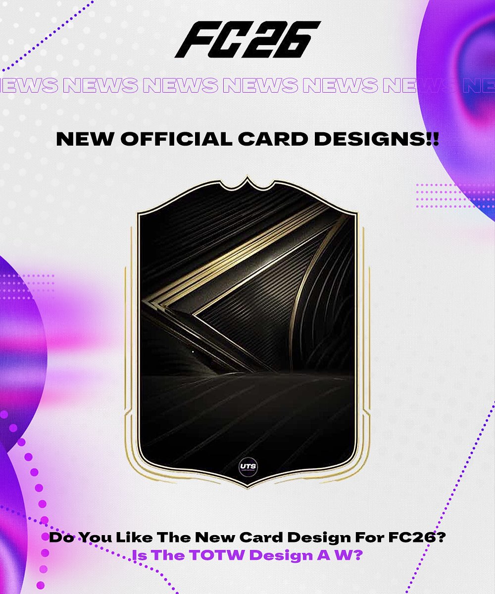 کارت‌های منتخب هفته در EA FC 26