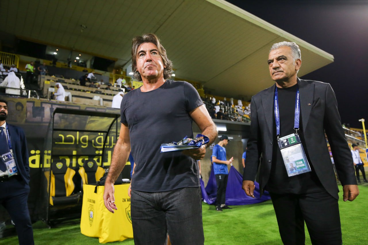 بیژن طاهری و ریکاردو ساپینتو