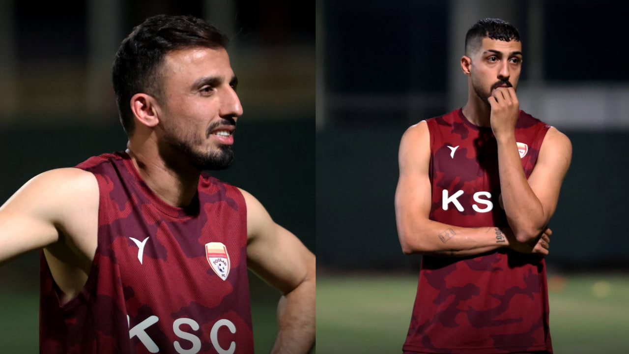 سعید صادقی وینگر سابق پرسپولیس و گل گهر و خرید جدید فولاد خوزستان - حسین سنگرگیر مدافع راست سابق صنعت نفت و بازیکن جدید فولاد خوزستان و تیم ملی امید ایران- لیگ برتر ایران